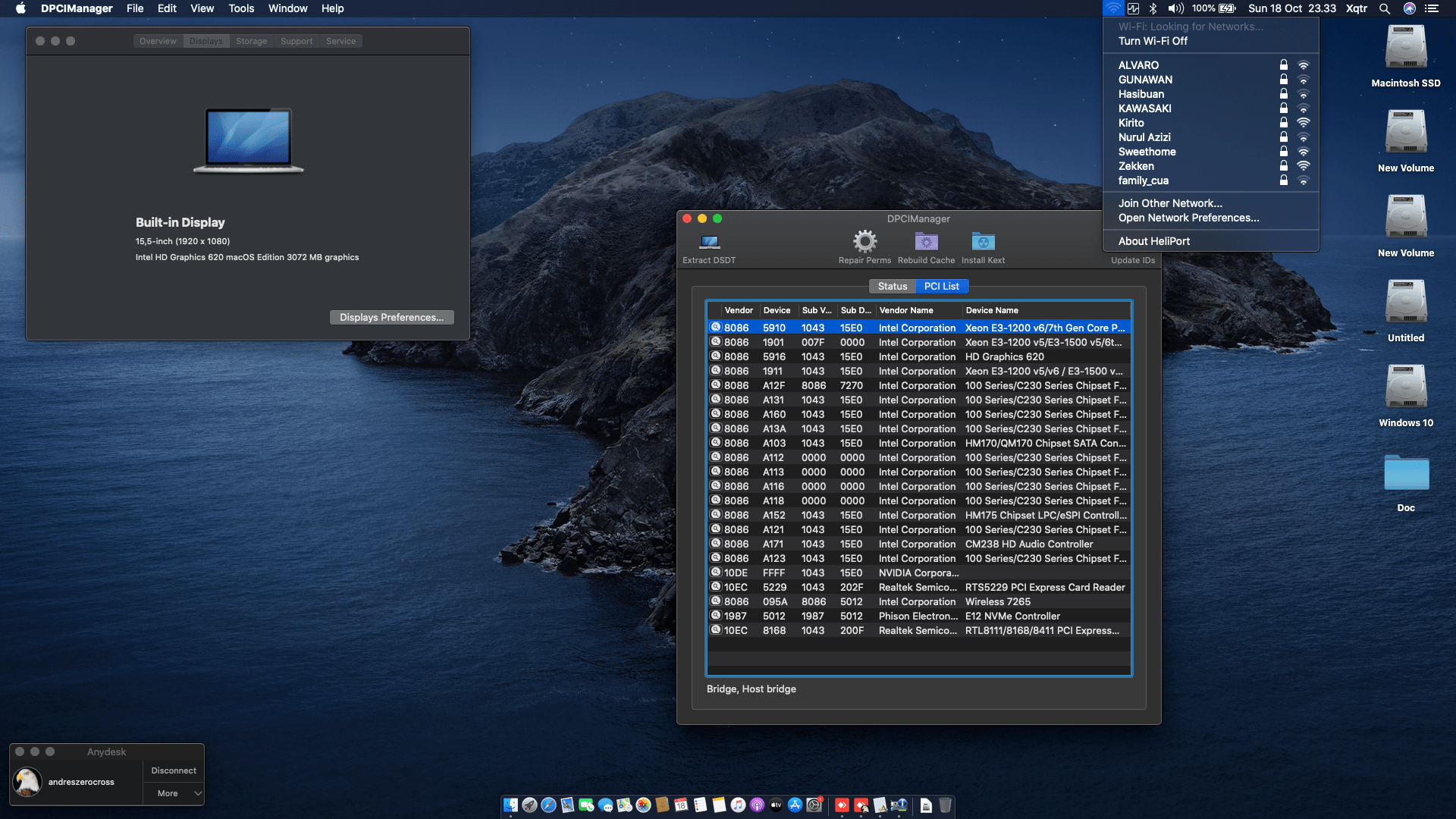 Asus ROG GL553VD FY380 6th [KabyLake   Intel HD 630 + I2C]   OpenCore 2